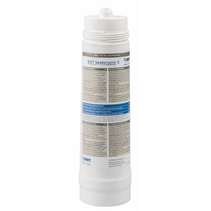 BWT SPECIAL CARTRIDGES: Bestarsenic S - Bestlead V - Bestiron XL