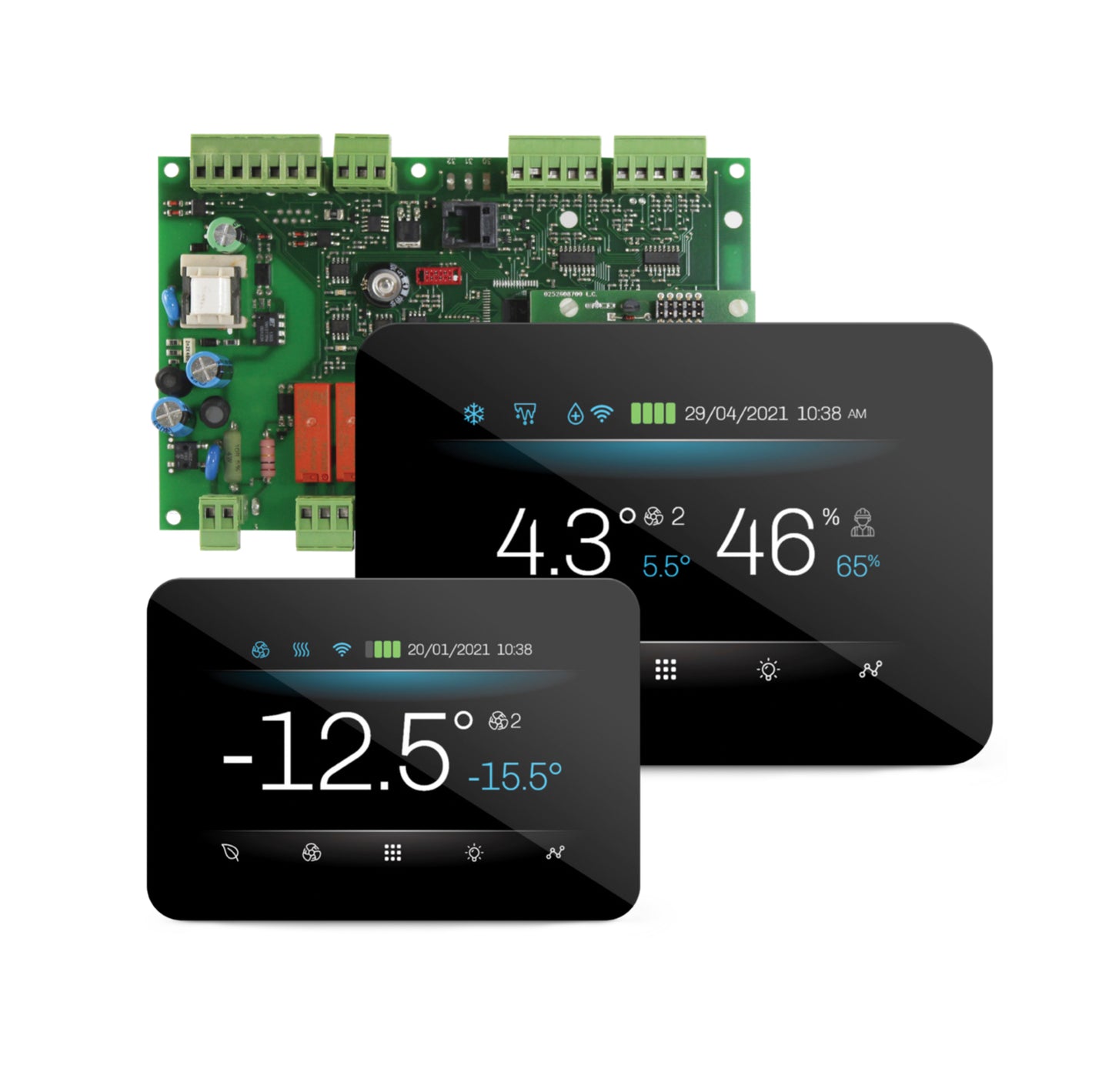 EVCO - EVCLC229N9E temperature/humidity controller (Vcolor 229 L)