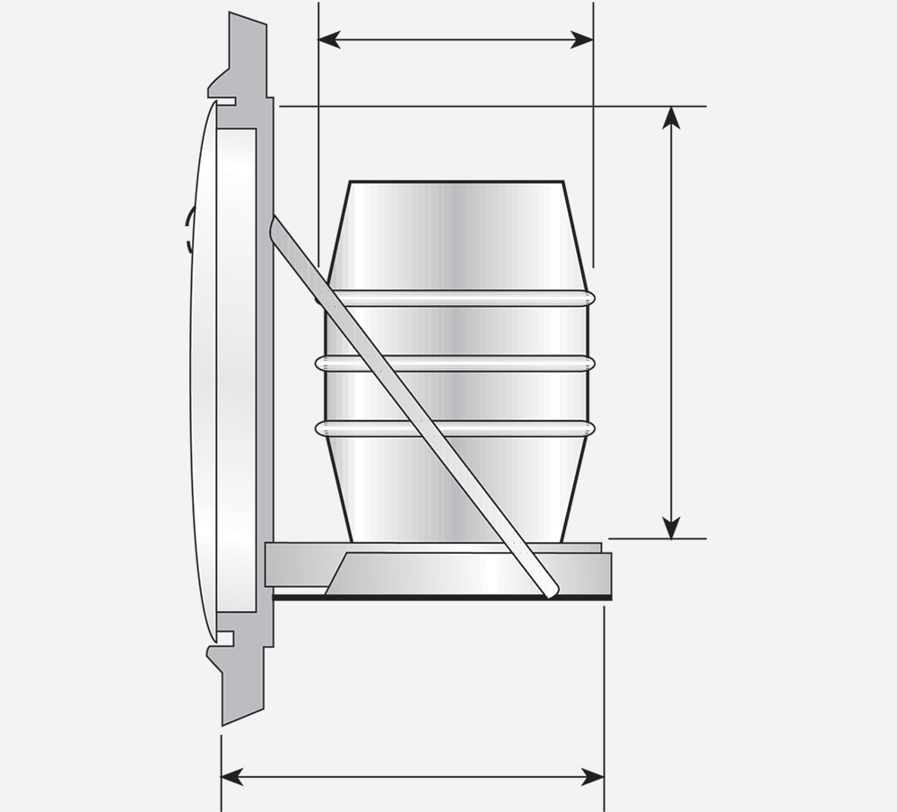 Priolinox - DOORS FOR BEER KEGS WITH SLIDING TOP Series 3000
