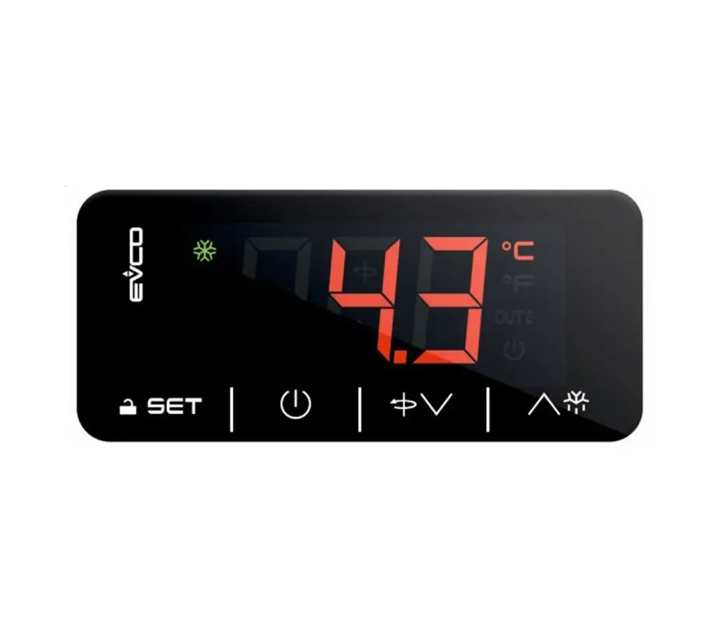 Termostato digital 4 relés evj-204n2vx3wxx2 Evco Pieza de refrigerador Termostato digital 4 relés evj-204n2vx3wxx2 Evco Pieza de refrigerador