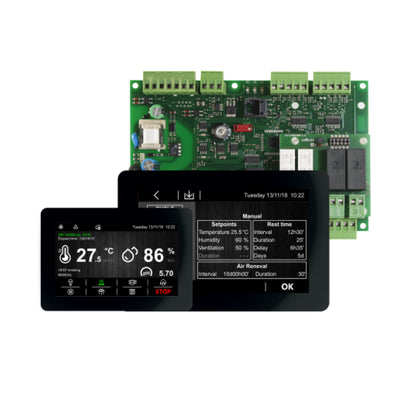 EVCO - Controllore EVCLC539N9E per armadi e celle di stagionatura (Vcolor 539 L)